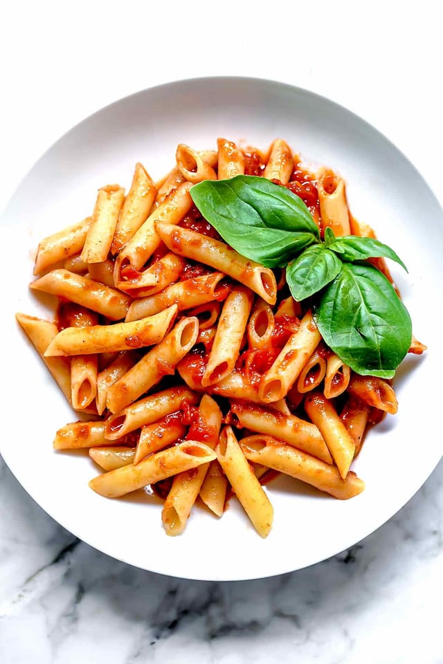 Penne Marinara.