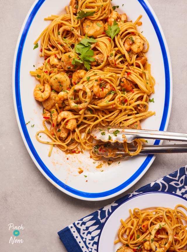 Linguine Marinara.
