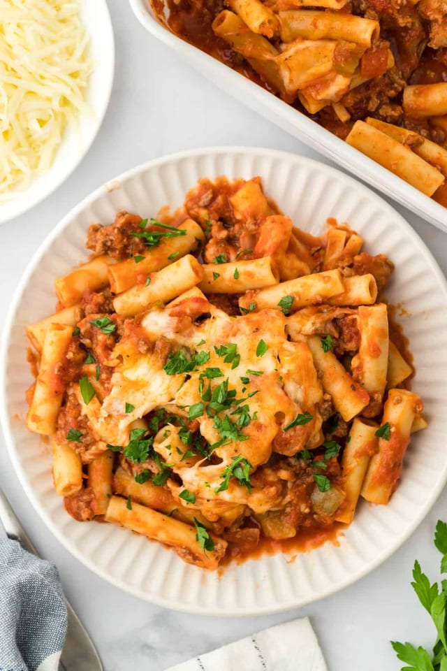 Baked Ziti.