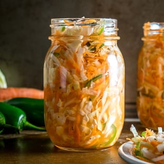 Curtido (Cabbage Slaw)