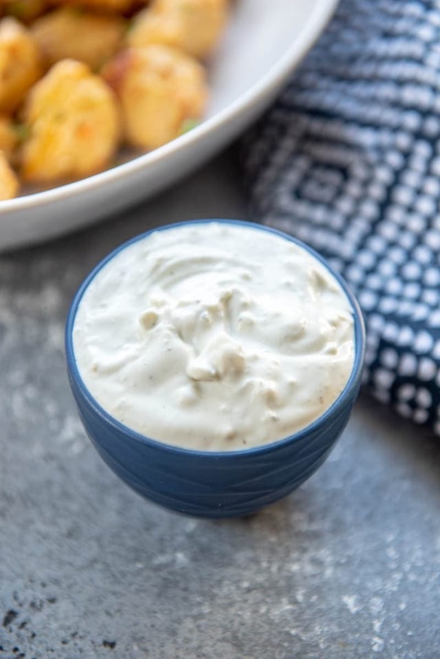 Blue Cheese Sauce.