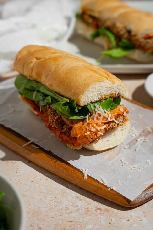 Chicken Cutlet Sandwich.