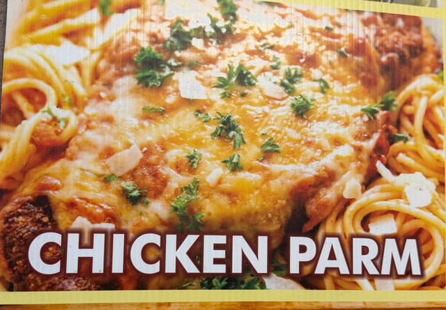 Chicken Parm Lunch.