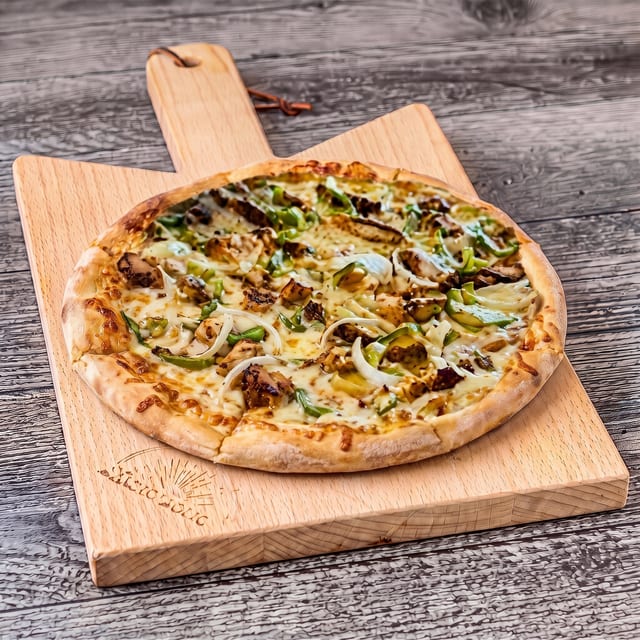 Tex Mex Pizza.