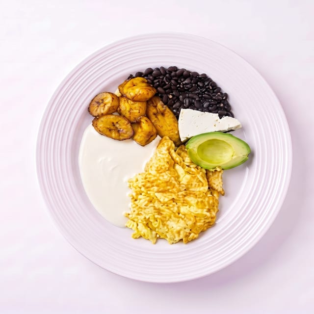 Desayuno Salvadoreño (Salvadoran Breakfast).