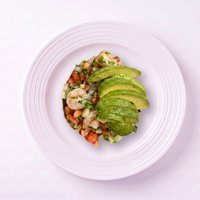 Shrimp Ceviche.