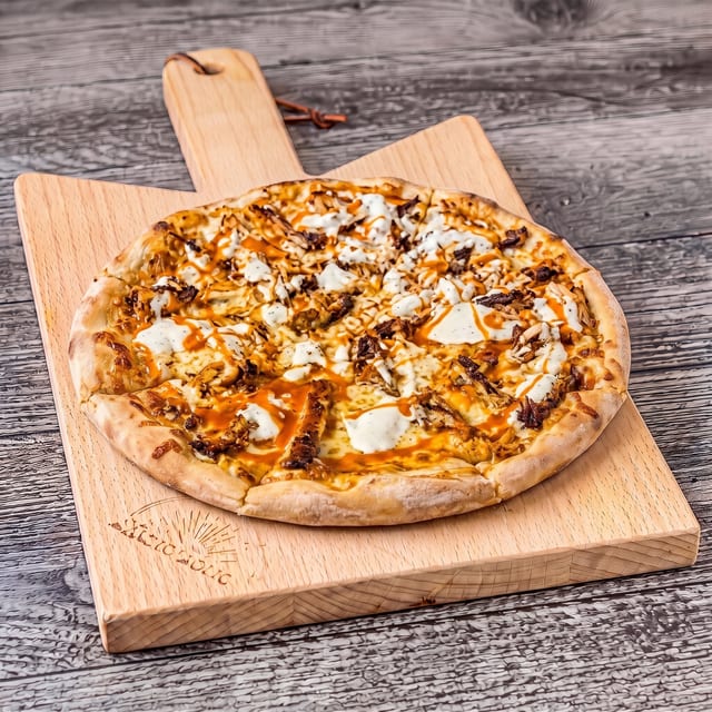 Buffalo Chicken Pizza.